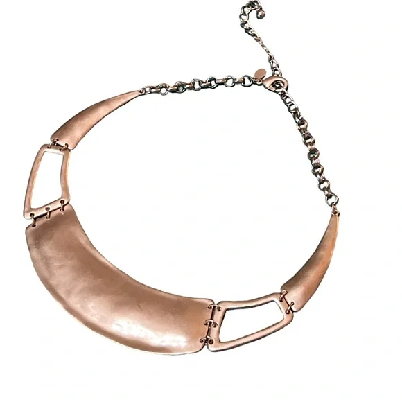 Chico’s gold bib necklace - Picture 2 of 4